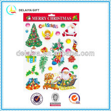 New style Christmas sticker/Christmas wall sticker for holiday decoration